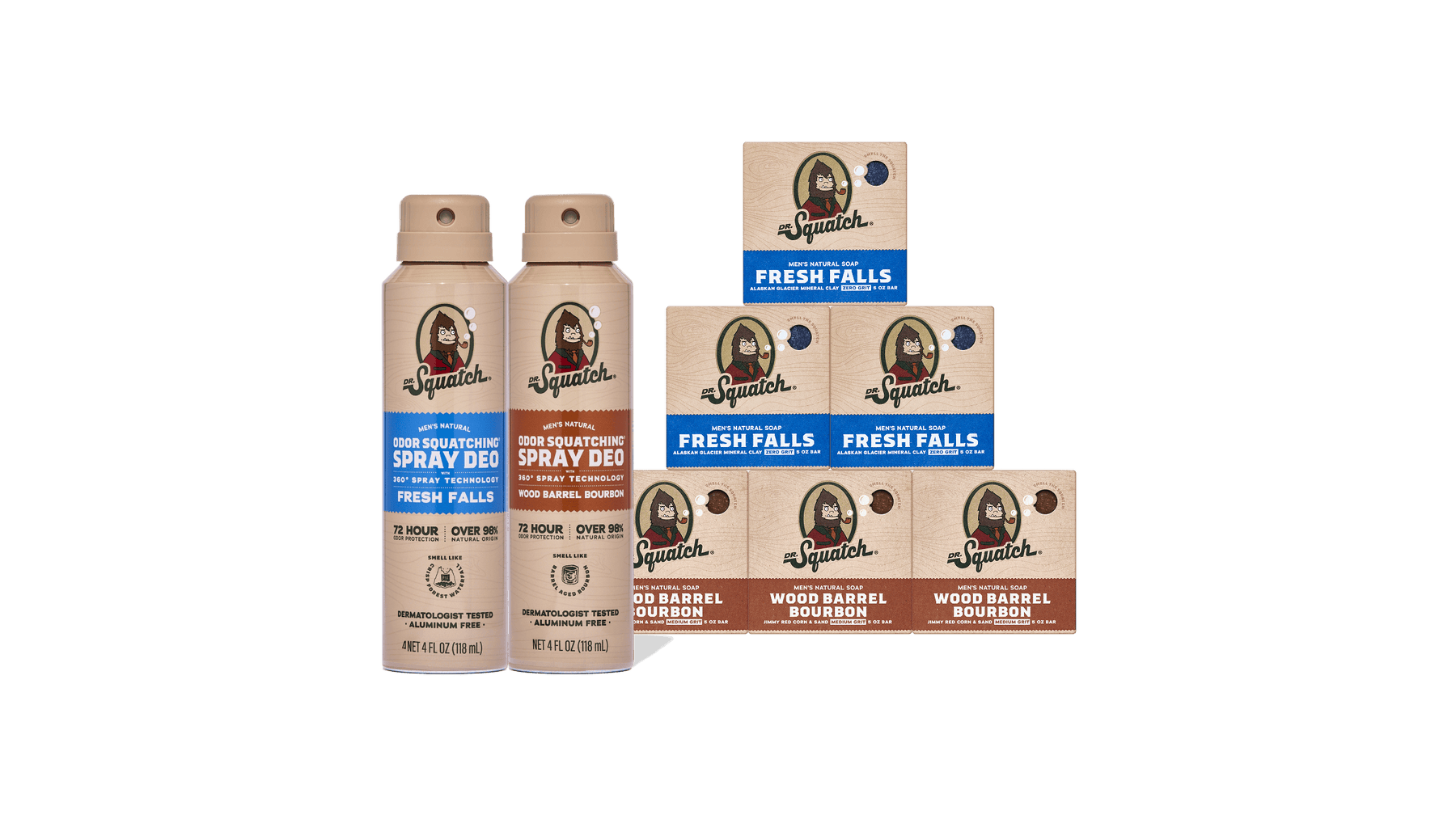 Spray Deodorant Set