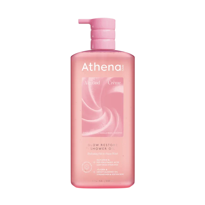 Glow Restore Shower Oil - Daily Fresh Almond Crème