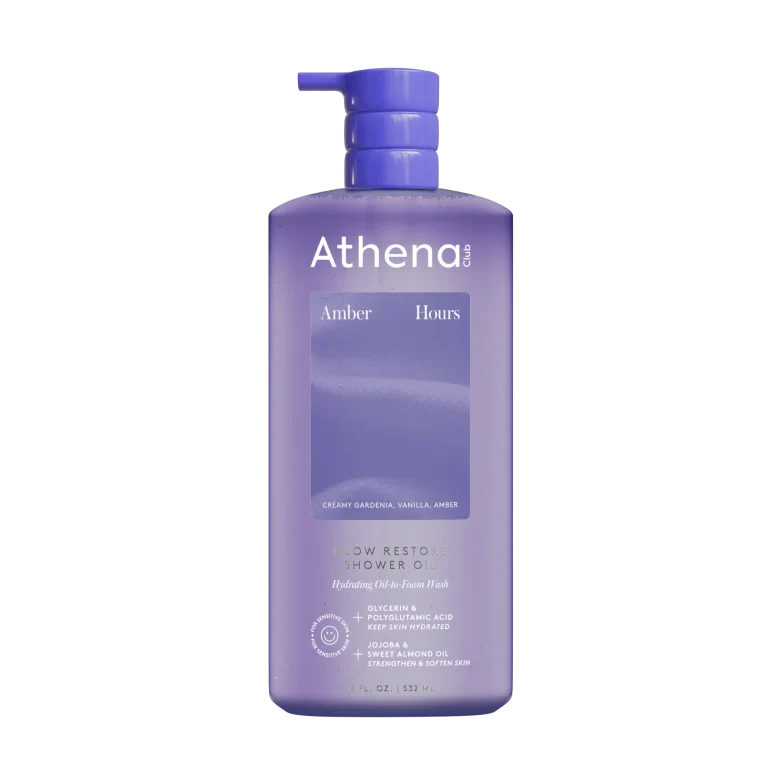 Glow Restore Shower Oil - Clean Finish Amber Hours