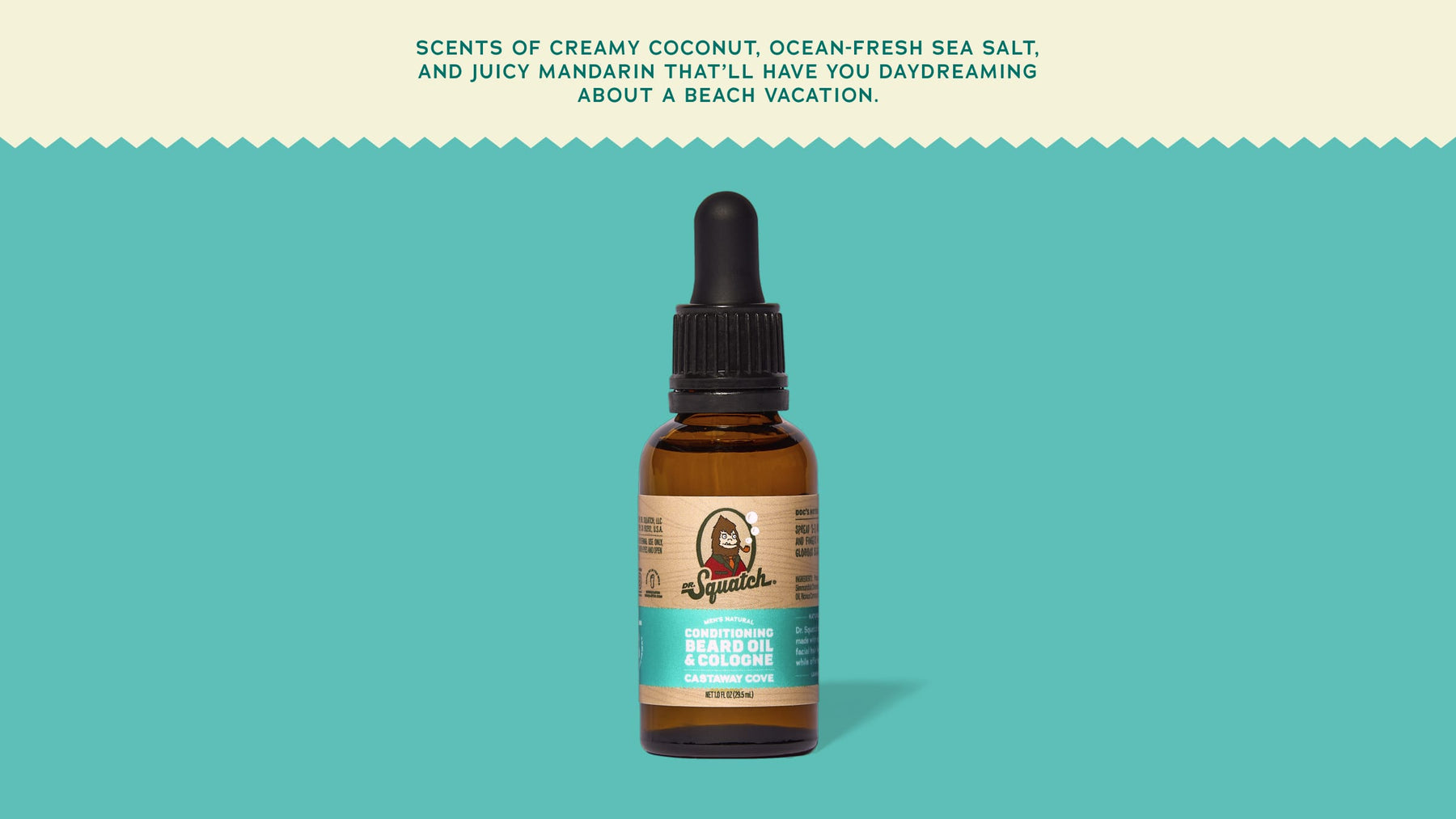 Castaway Cove Beard Oil & Cologne