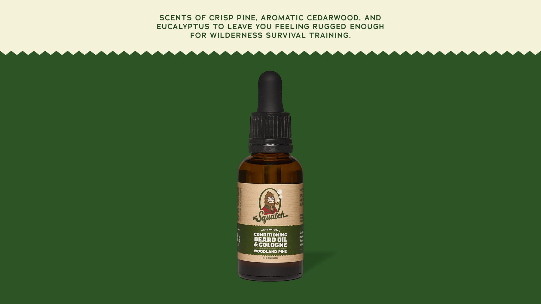 Conditioning Beard Oil & Cologne Woodland Pine