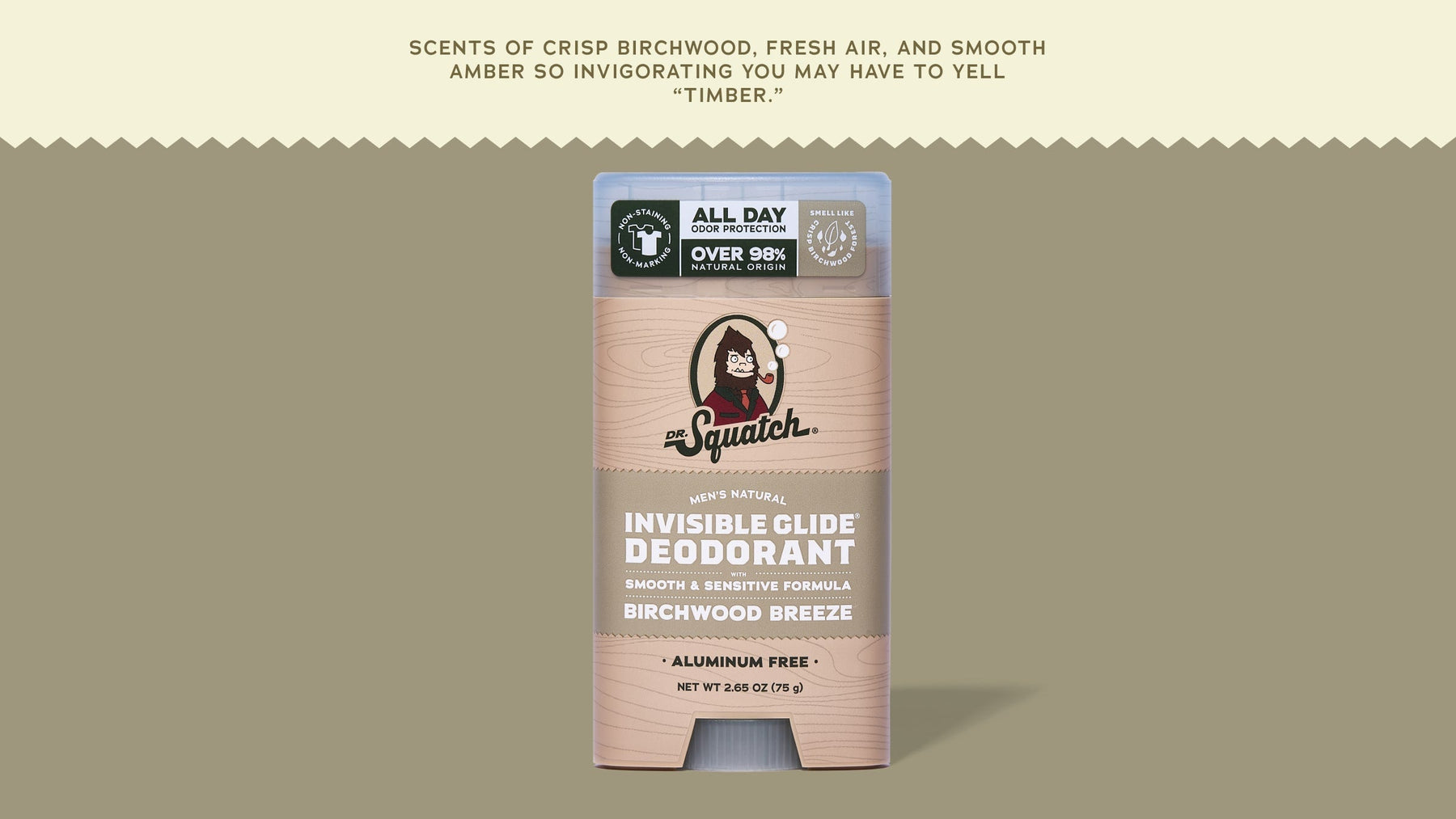 Birchwood Breeze Invisible Glide Deodorant