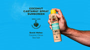 Dr. Squatch Spray Sunscreen | SPF 30 UVA/UVB Protection | Non-Greasy Mineral Sunscreen for Men