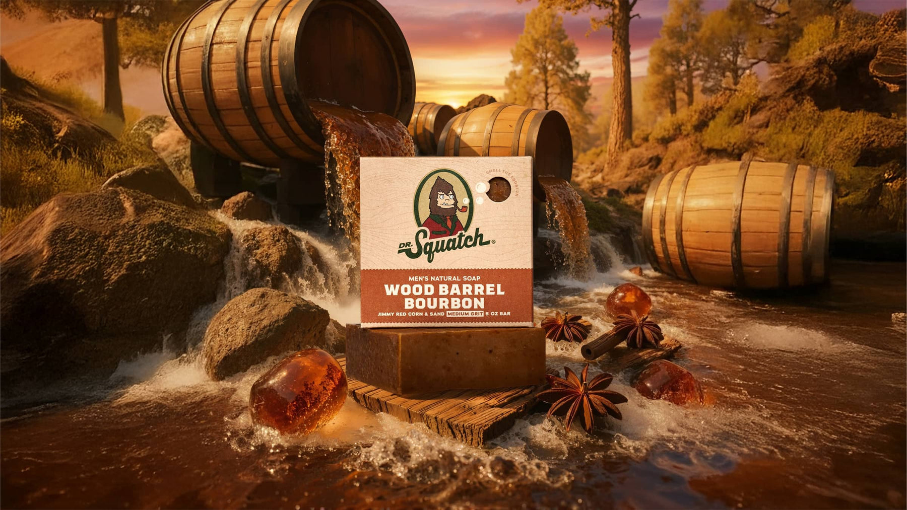 Wood Barrel Bourbon