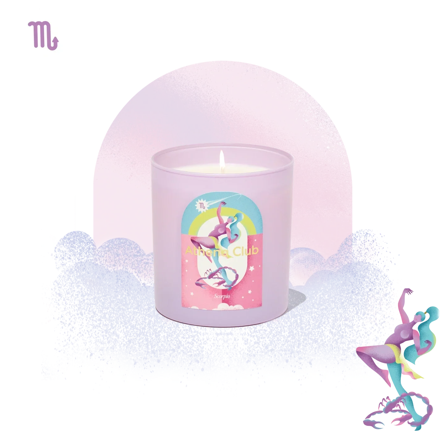 Cosmic Light Candle - Gentle Mist