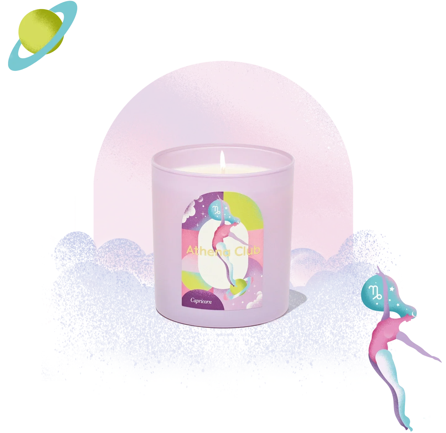 Cosmic Light Candle - Gentle Mist