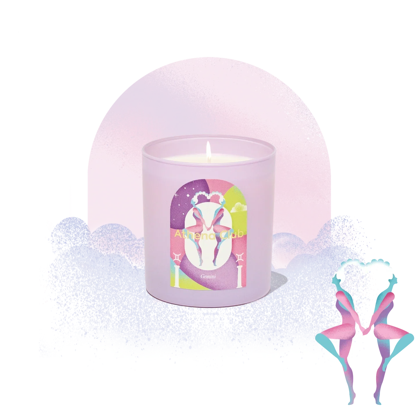 Cosmic Light Candle - Gentle Mist