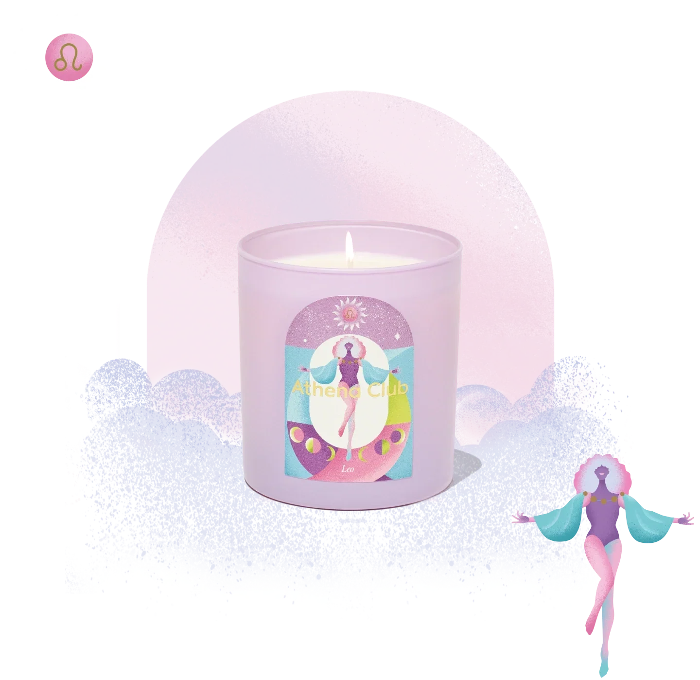Cosmic Light Candle - Gentle Mist