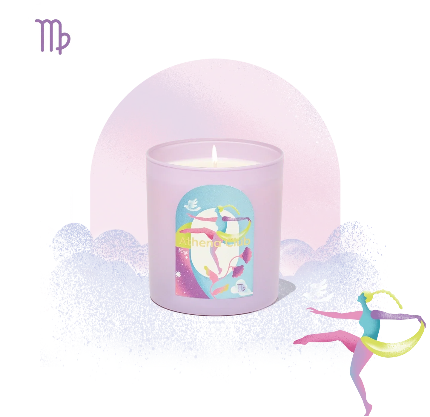 Cosmic Light Candle - Gentle Mist