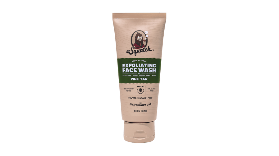 Pine Tar Exfoliating Face Wash