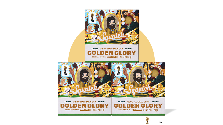 FIFA Golden Glory 3-Pack Bar Soap Bundle