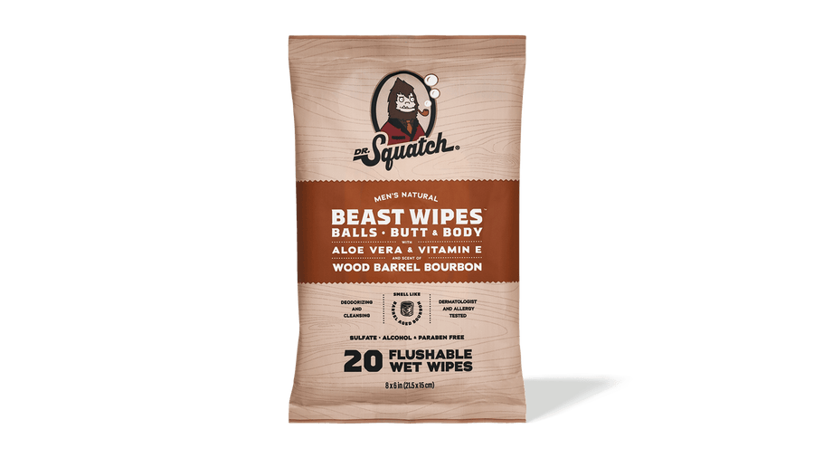 Wood Barrel Bourbon Wipes